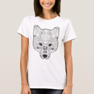 Inspired Fox Head T-Shirt