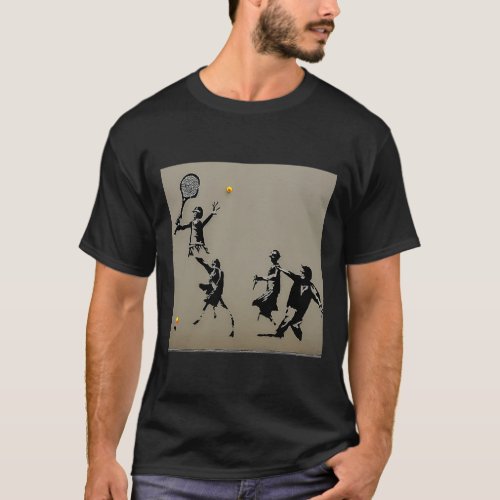 Inspired Funny Pickleball Print T_Shirt