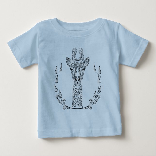 Inspired Giraffe Baby T-Shirt (Front)
