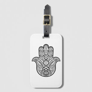 Inspired Hamsa Hand Luggage Tag