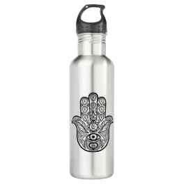 Inspired Hamsa Hand Stainless Steel Water Bottle