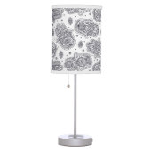 Inspired Hand Drawn Hamsa Table Lamp (Right)