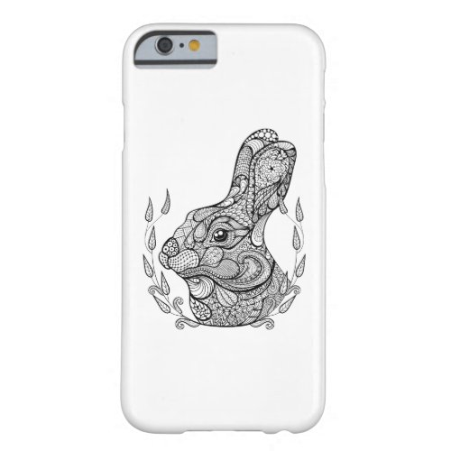 Inspired Head Of Rabbit In Wreath Barely There iPhone 6 Case