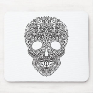 Inspired Human Skull Mouse Pad