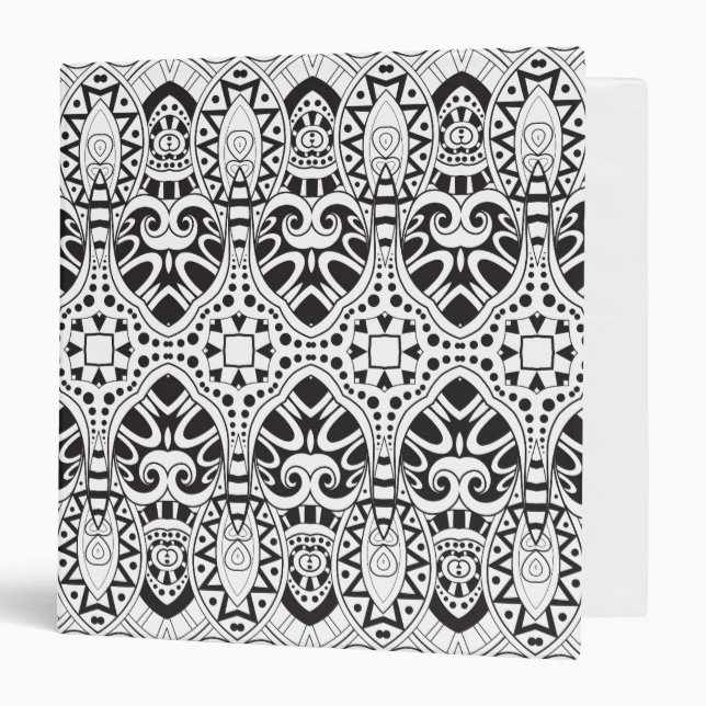 Inspired Illustration 3 Ring Binder (Front/Inside)
