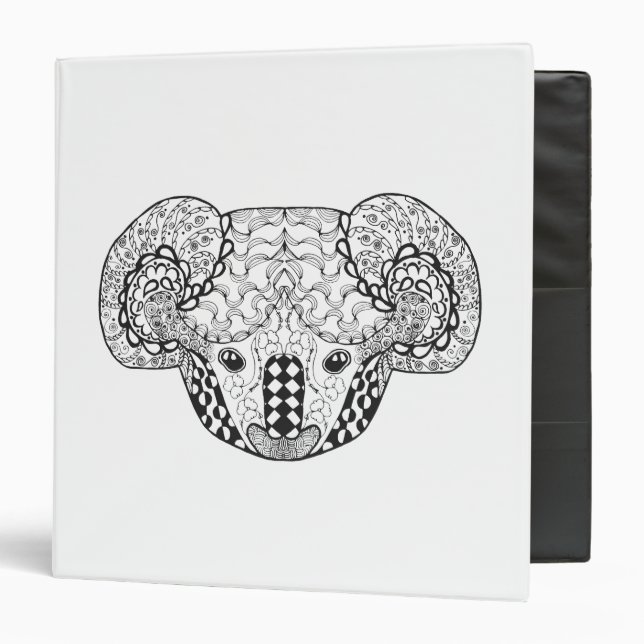 Inspired Koala Bear Binder (Front/Inside)