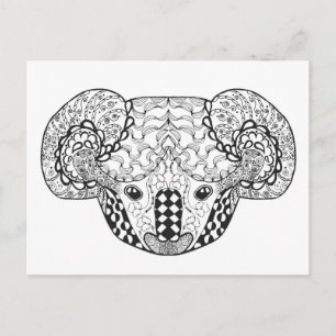 Inspired Koala Bear Postcard
