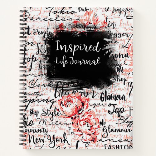 Inspired Life Prayer Journal Travel Diary Planner