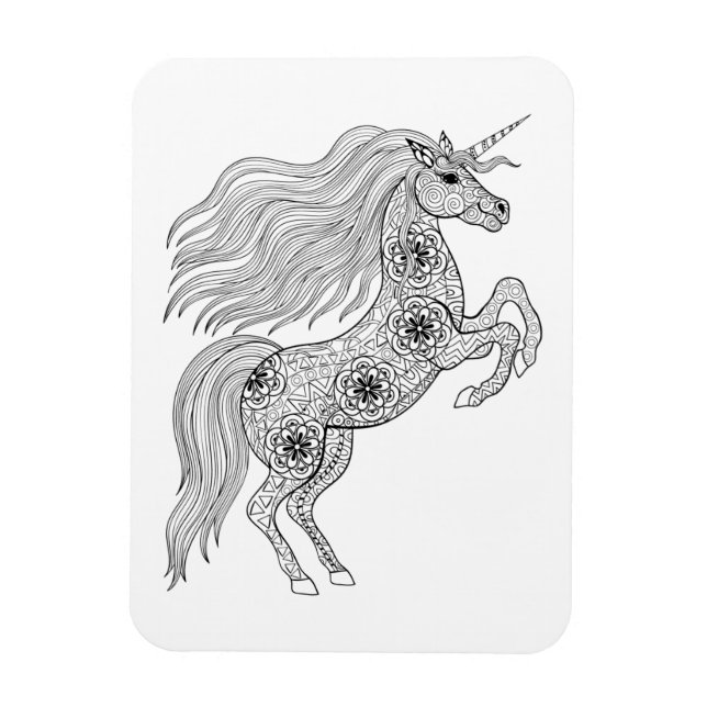 Inspired Magic Unicorn Magnet (Vertical)