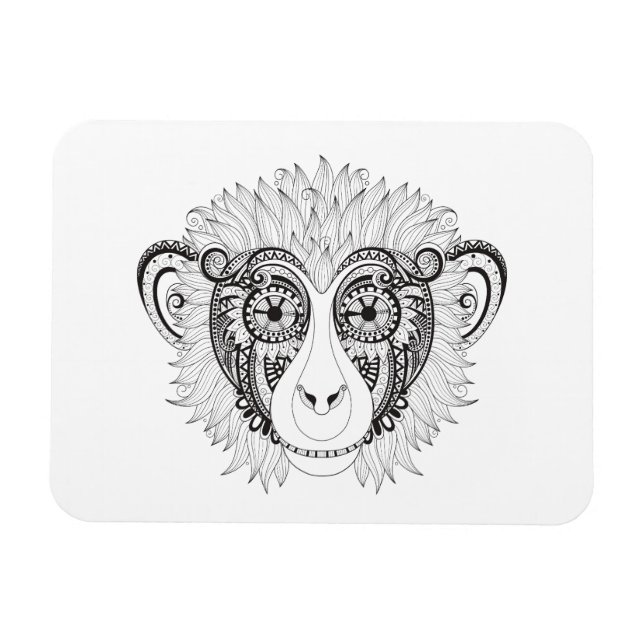 Inspired Monkey Magnet (Horizontal)