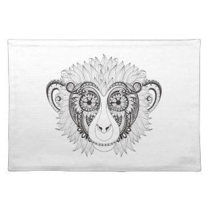Inspired Monkey Placemat