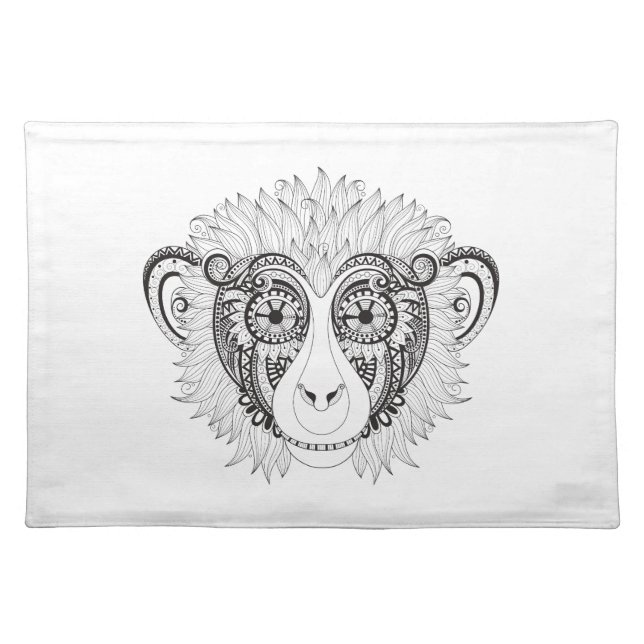 Inspired Monkey Placemat (Front)