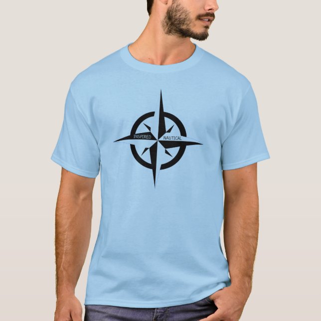 Inspired Nautical logo t-shirt (Front)