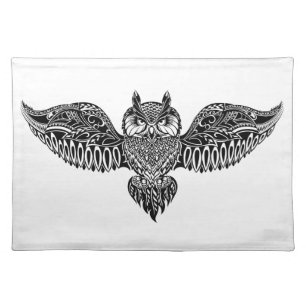 Inspired Owl Cloth Placemat