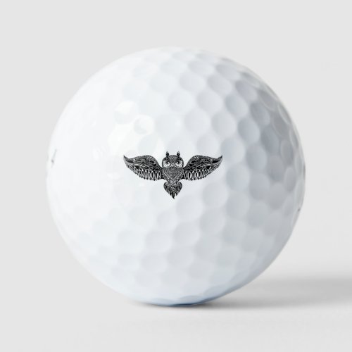 Inspired Owl Golf Balls