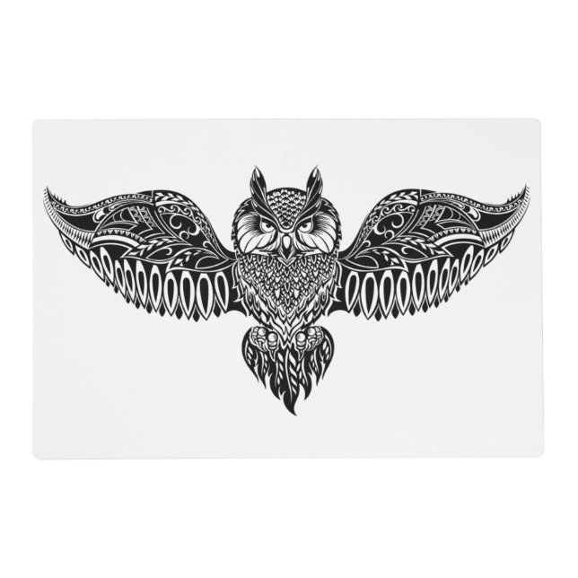Inspired Owl Placemat (Front)