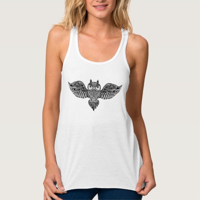 Inspired Owl Tank Top (Front)