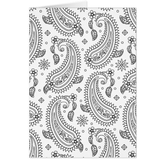 Inspired Paisley Design Cards (Front)