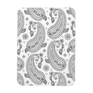 Inspired Paisley Design Magnet