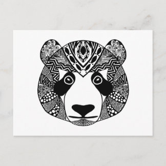 Inspired Panda Postcard