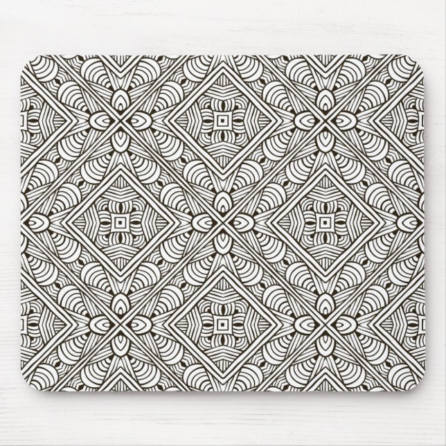 Inspired Pattern Mouse Pad (Front)