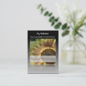 Inspired Photography Business Card (Standing Front)