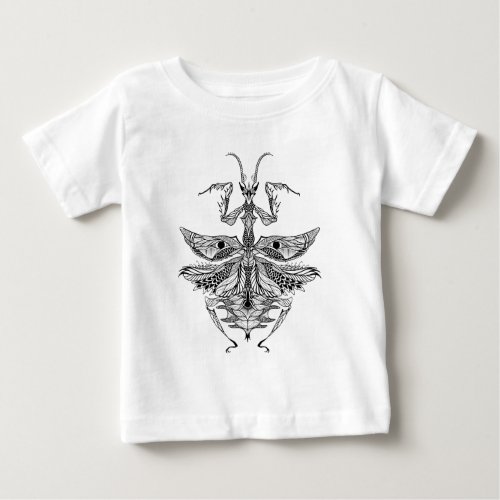 Inspired Praying Mantis Baby T_Shirt