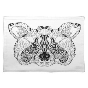 Inspired Raccoon Placemat