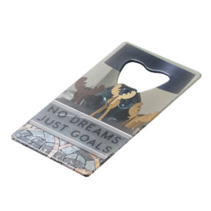 Inspired Reindeer Dreams: A Motivational Holiday Credit Card Bottle Opener