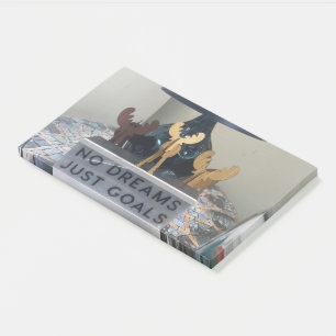 Inspired Reindeer Dreams: A Motivational Holiday Post-it Notes