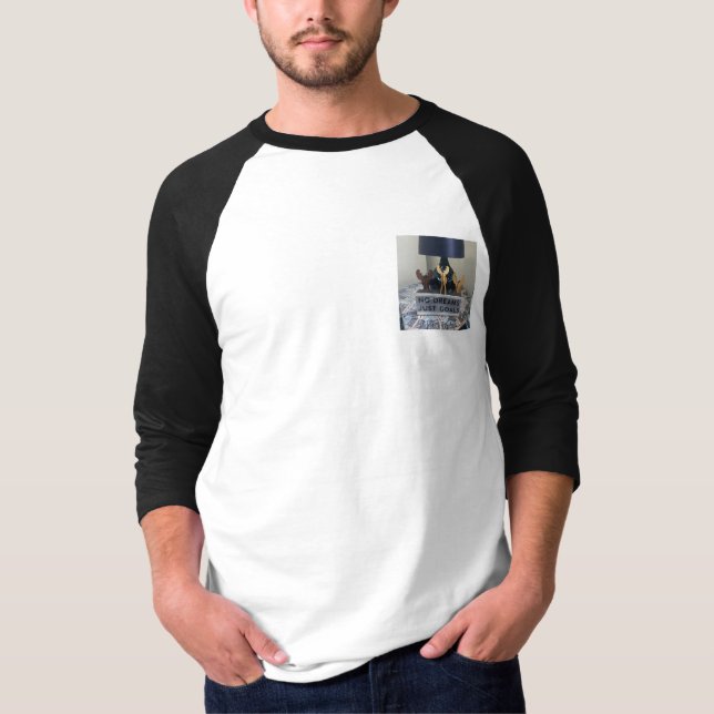 Inspired Reindeer Dreams: A Motivational Holiday T-Shirt (Front)