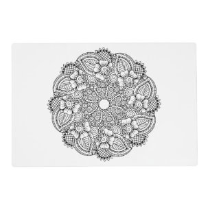Inspired Round Design Placemat
