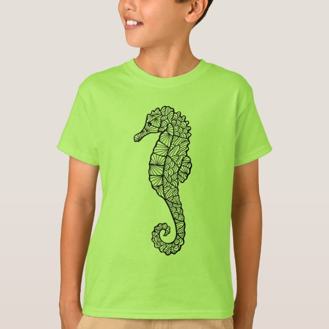 Inspired Sea Horse T-Shirt (Front)