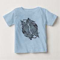 Inspired Sketch Of Feathers