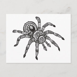 Inspired Spider Postcard