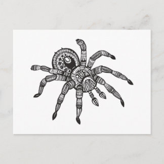 Inspired Spider Postcard