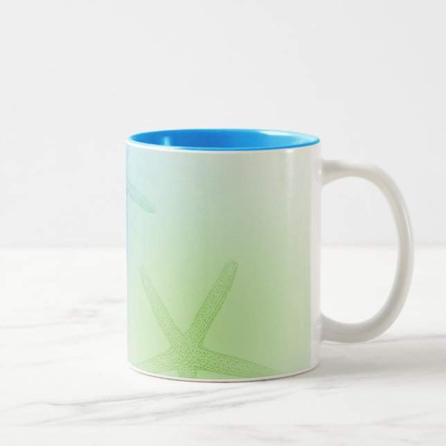 Inspired Starfish Two-Tone Coffee Mug (Right)