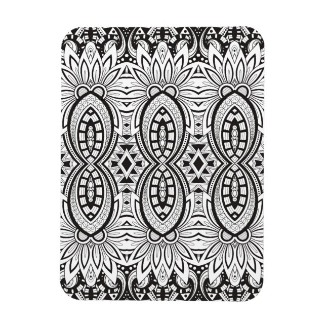 Inspired Tribal Drawing Magnet (Vertical)