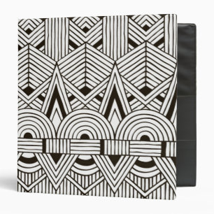 Inspired Tribal Pattern Binder