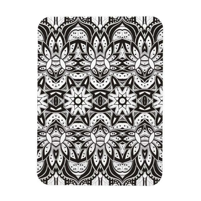 Inspired Tribal Style  Illustration Magnet (Vertical)