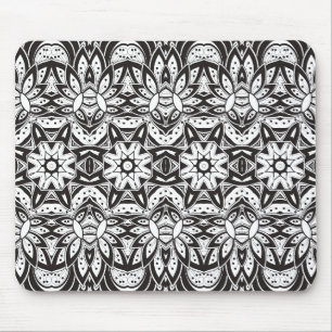 Inspired Tribal Style  Illustration Mouse Pad