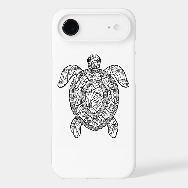 Inspired Turtle Case-Mate iPhone Case (Back)
