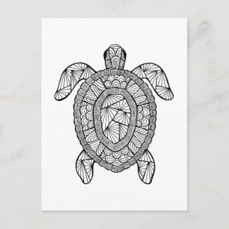 Inspired Turtle Postcard