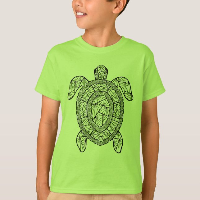 Inspired Turtle T-Shirt (Front)
