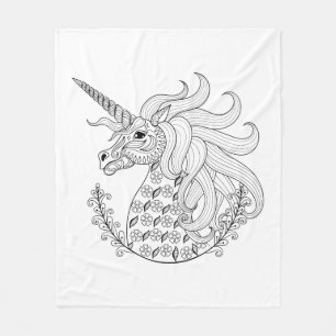 Inspired Unicorn Fleece Blanket