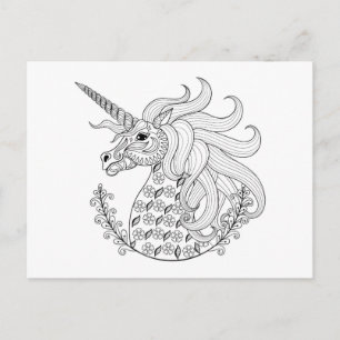 Inspired Unicorn Postcard