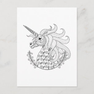Inspired Unicorn Postcard