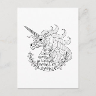 Inspired Unicorn Postcard