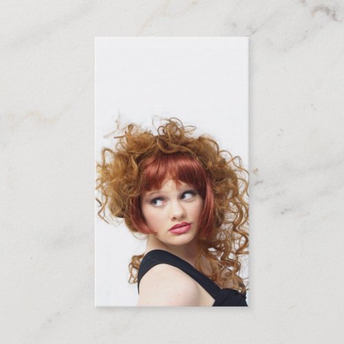 Inspired Updo Business Card