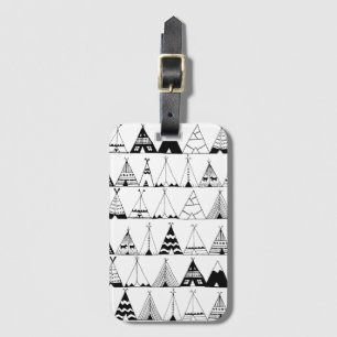Inspired Wigwam Luggage Tag